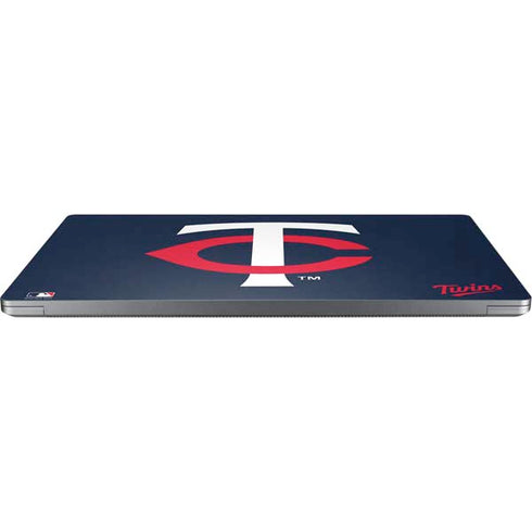 MLB Minnesota Twins - Solid Distressed Universal Laptop 18in (14.6 x 10.6in) Skin