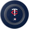 MLB Minnesota Twins - Solid Distressed Wireless Charger Skin