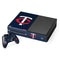 MLB Minnesota Twins - Solid Distressed Xbox One Console and Controller Bundle Skin