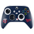 MLB Minnesota Twins - Solid Distressed Xbox Series S Controller Skin