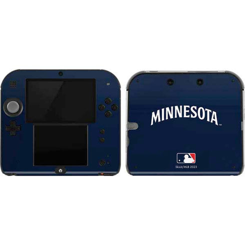 MLB Minnesota Twins Alternate/Away Jersey Nintendo 2DS Skin