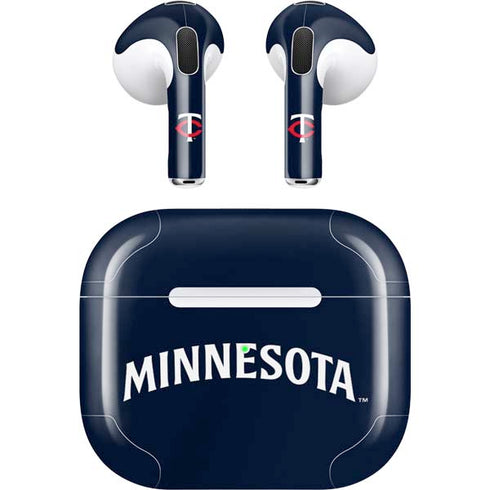 MLB Minnesota Twins Alternate/Away Jersey Apple AirPods (3rd Gen 2021) Skin