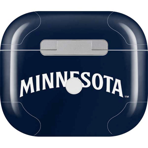 MLB Minnesota Twins Alternate/Away Jersey Apple AirPods (3rd Gen 2021) Skin