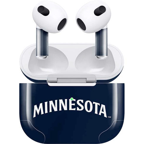 MLB Minnesota Twins Alternate/Away Jersey Apple AirPods (3rd Gen 2021) Skin