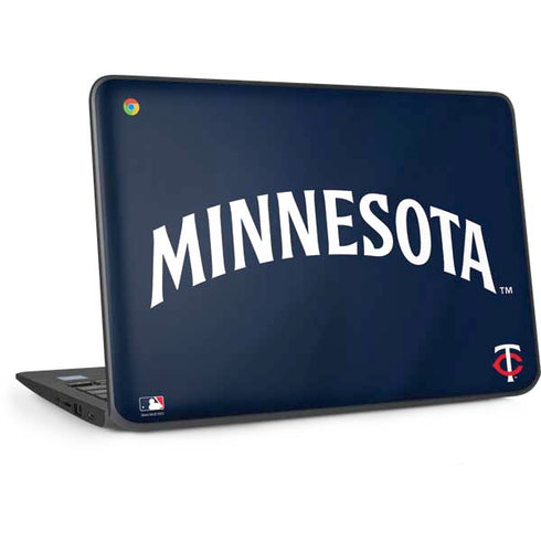 MLB Minnesota Twins Alternate/Away Jersey HP Chromebook Skin