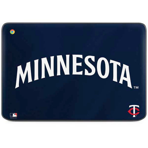 MLB Minnesota Twins Alternate/Away Jersey HP Chromebook Skin