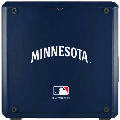 MLB Minnesota Twins Alternate/Away Jersey Cooler Master MasterBox Q300L Mini Tower Skin