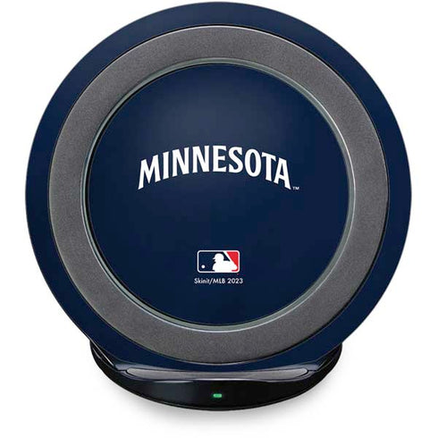 MLB Minnesota Twins Alternate/Away Jersey Fast Charge Wireless Charging Stand Skin