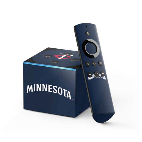 MLB Minnesota Twins Alternate/Away Jersey Fire TV Cube Skin