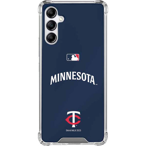 MLB Minnesota Twins Alternate/Away Jersey Galaxy A15 5G Clear Case