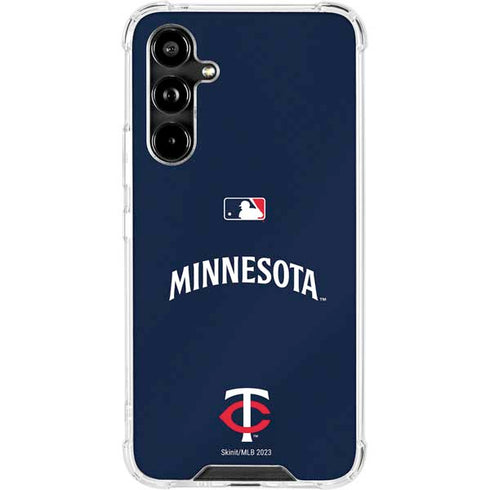 MLB Minnesota Twins Alternate/Away Jersey Galaxy A54 5G Clear Case