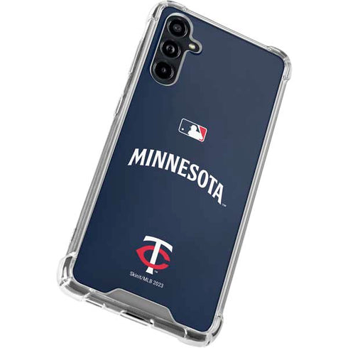 MLB Minnesota Twins Alternate/Away Jersey Galaxy A54 5G Clear Case