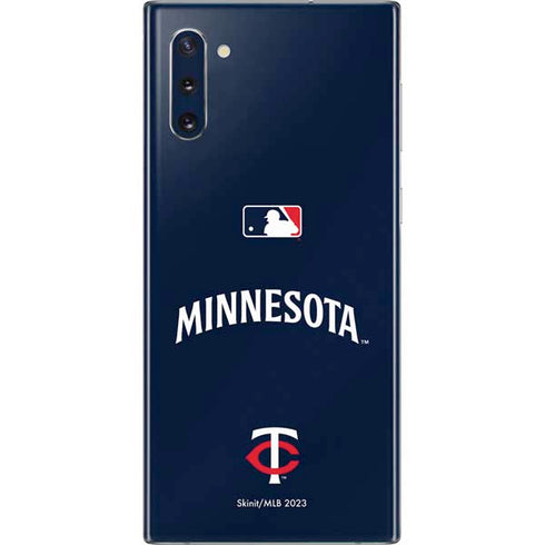 MLB Minnesota Twins Alternate/Away Jersey Galaxy Note 10 Skin