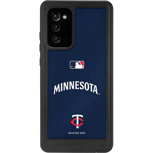 MLB Minnesota Twins Alternate/Away Jersey Galaxy Note20 5G Waterproof Case