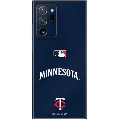 MLB Minnesota Twins Alternate/Away Jersey Galaxy Note20 Ultra 5G Skin