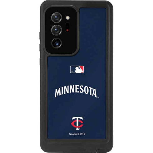 MLB Minnesota Twins Alternate/Away Jersey Galaxy Note20 Ultra 5G Waterproof Case