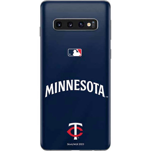 MLB Minnesota Twins Alternate/Away Jersey Galaxy S10 Skin