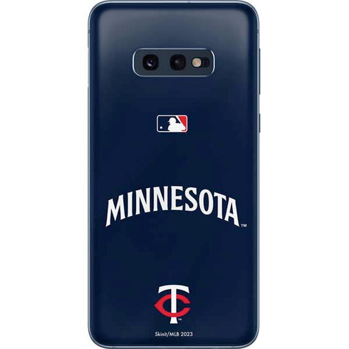 MLB Minnesota Twins Alternate/Away Jersey Galaxy S10e Skin