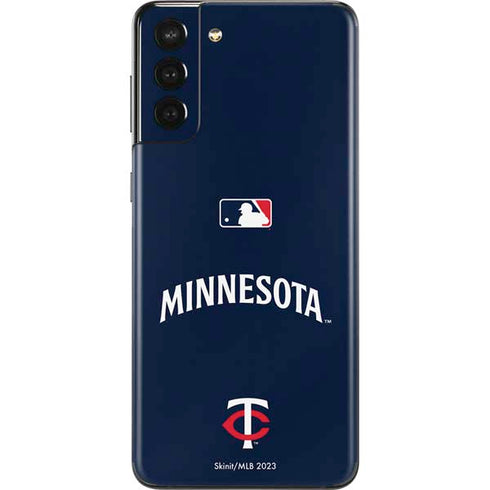 MLB Minnesota Twins Alternate/Away Jersey Galaxy S21 Plus 5G Skin