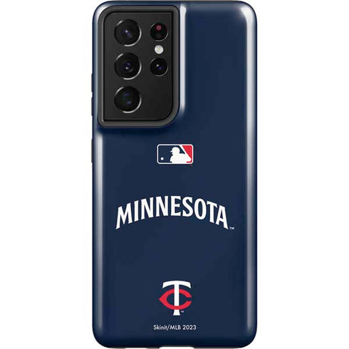 MLB Minnesota Twins Alternate/Away Jersey Galaxy S21 Ultra 5G Pro Case