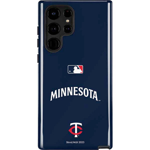 MLB Minnesota Twins Alternate/Away Jersey Galaxy S22 Ultra Pro Case