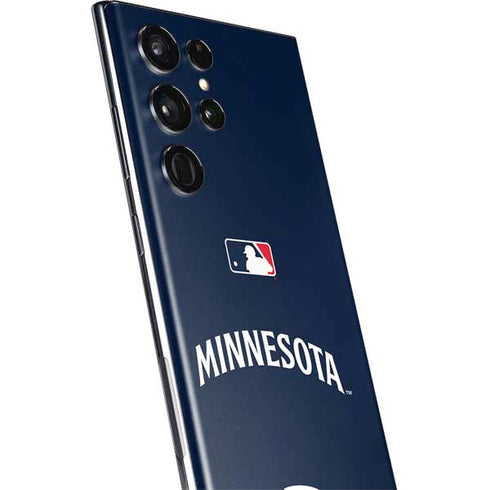 MLB Minnesota Twins Alternate/Away Jersey Galaxy S22 Ultra Skin