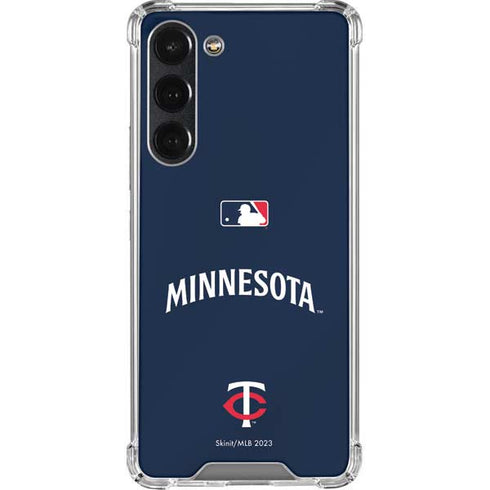 MLB Minnesota Twins Alternate/Away Jersey Galaxy S23 Plus Clear Case