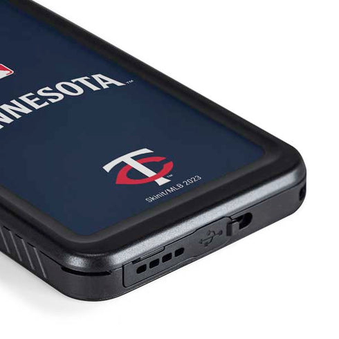 MLB Minnesota Twins Alternate/Away Jersey Galaxy S23 Plus Waterproof Case