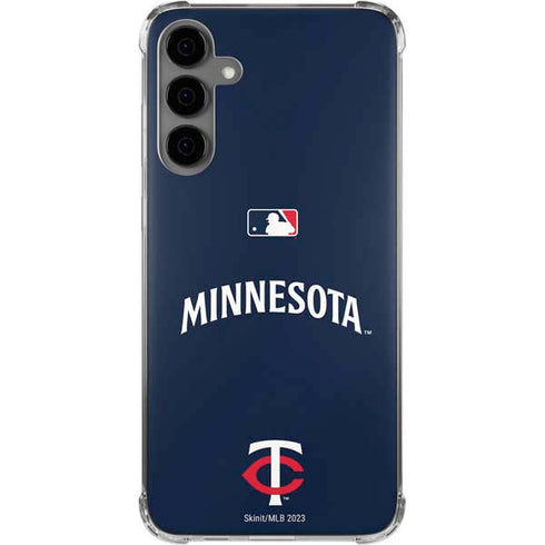 MLB Minnesota Twins Alternate/Away Jersey Galaxy S24 Plus Clear Case