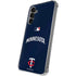 MLB Minnesota Twins Alternate/Away Jersey Galaxy S24 Plus Clear Case