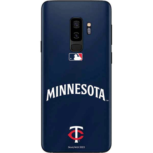 MLB Minnesota Twins Alternate/Away Jersey Galaxy S9 Plus Skin