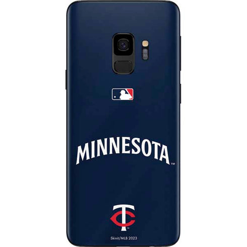 MLB Minnesota Twins Alternate/Away Jersey Galaxy S9 Skin