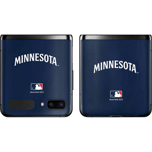MLB Minnesota Twins Alternate/Away Jersey Galaxy Z Flip Skin