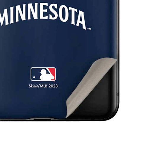 MLB Minnesota Twins Alternate/Away Jersey Galaxy Z Flip Skin