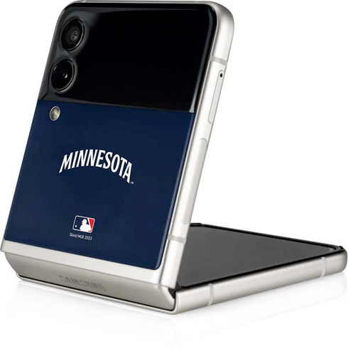 MLB Minnesota Twins Alternate/Away Jersey Galaxy Z Flip4 5G Skin
