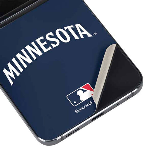 MLB Minnesota Twins Alternate/Away Jersey Galaxy Z Flip5 5G Skin