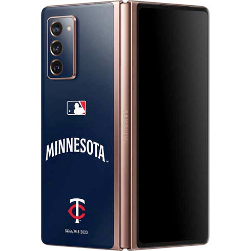 MLB Minnesota Twins Alternate/Away Jersey Galaxy Z Fold2 5G Skin