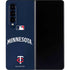 MLB Minnesota Twins Alternate/Away Jersey Galaxy Z Fold4 5G Skin