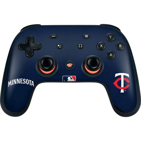 MLB Minnesota Twins Alternate/Away Jersey Google Stadia Controller Skin
