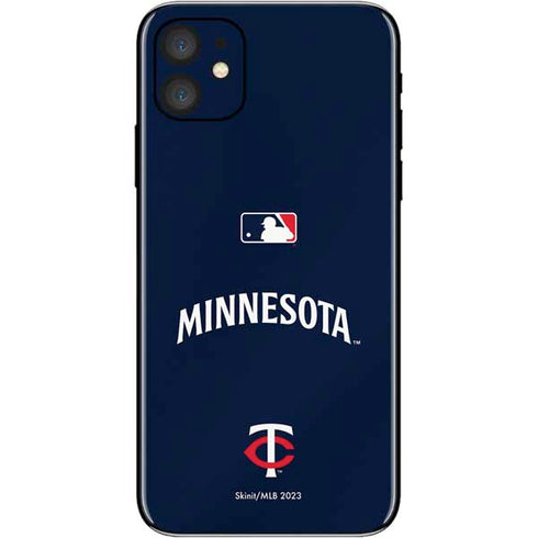 MLB Minnesota Twins Alternate/Away Jersey iPhone 11 Skin