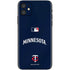 MLB Minnesota Twins Alternate/Away Jersey iPhone 11 Skin