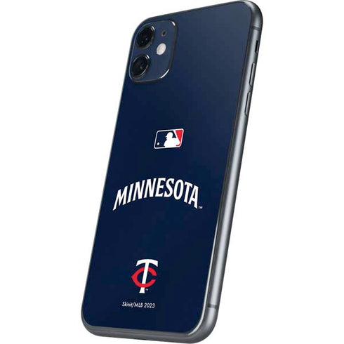 MLB Minnesota Twins Alternate/Away Jersey iPhone 11 Skin