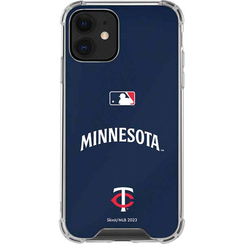 MLB Minnesota Twins Alternate/Away Jersey iPhone 12 Clear Case