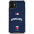 MLB Minnesota Twins Alternate/Away Jersey iPhone 12 Mini Clear Case