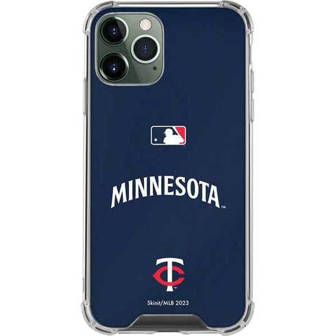MLB Minnesota Twins Alternate/Away Jersey iPhone 12 Pro Clear Case