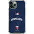 MLB Minnesota Twins Alternate/Away Jersey iPhone 12 Pro Clear Case