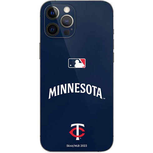 MLB Minnesota Twins Alternate/Away Jersey iPhone 12 Pro Max Skin