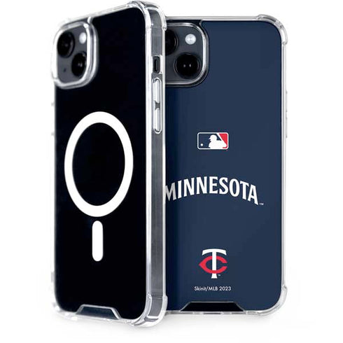 MLB Minnesota Twins Alternate/Away Jersey iPhone 15 MagSafe Case
