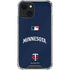 MLB Minnesota Twins Alternate/Away Jersey iPhone 15 Plus Clear Case