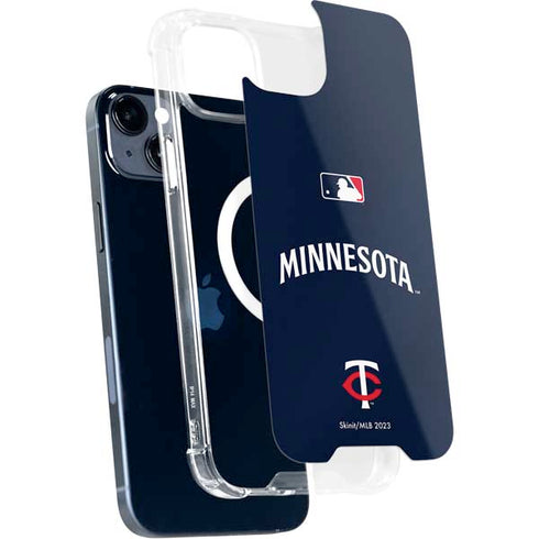 MLB Minnesota Twins Alternate/Away Jersey iPhone 15 Plus MagSafe Case